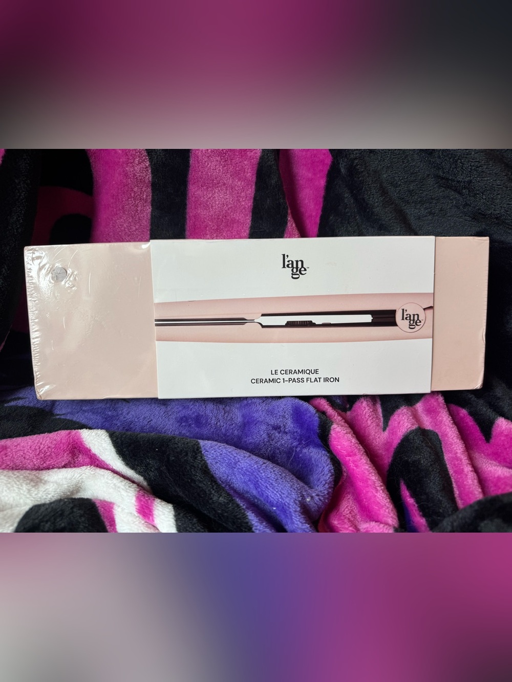 L’ange 1 Inch Ceramic Flat Iron Blush